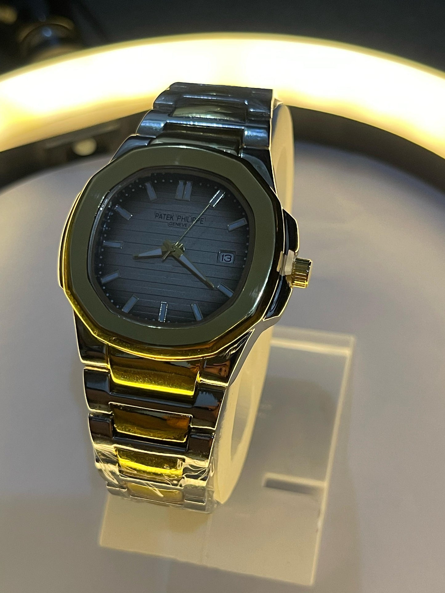 Patek Philippe Inspired Two-Tone Luxury Watch